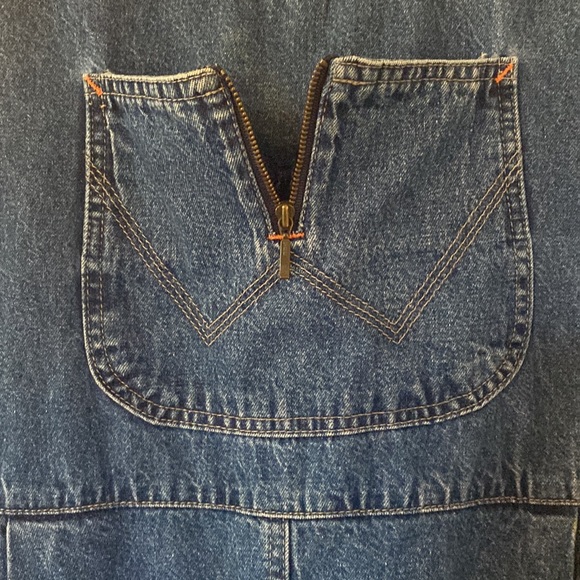 Wrangler File Denim Scoop Dress - Picture 3 of 10